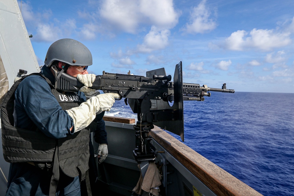 Frank E. Petersen Jr. hosts carrier strike group 3