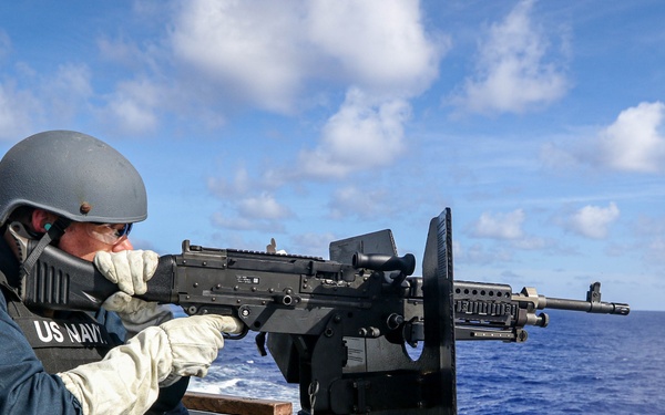 Frank E. Petersen Jr. hosts carrier strike group 3