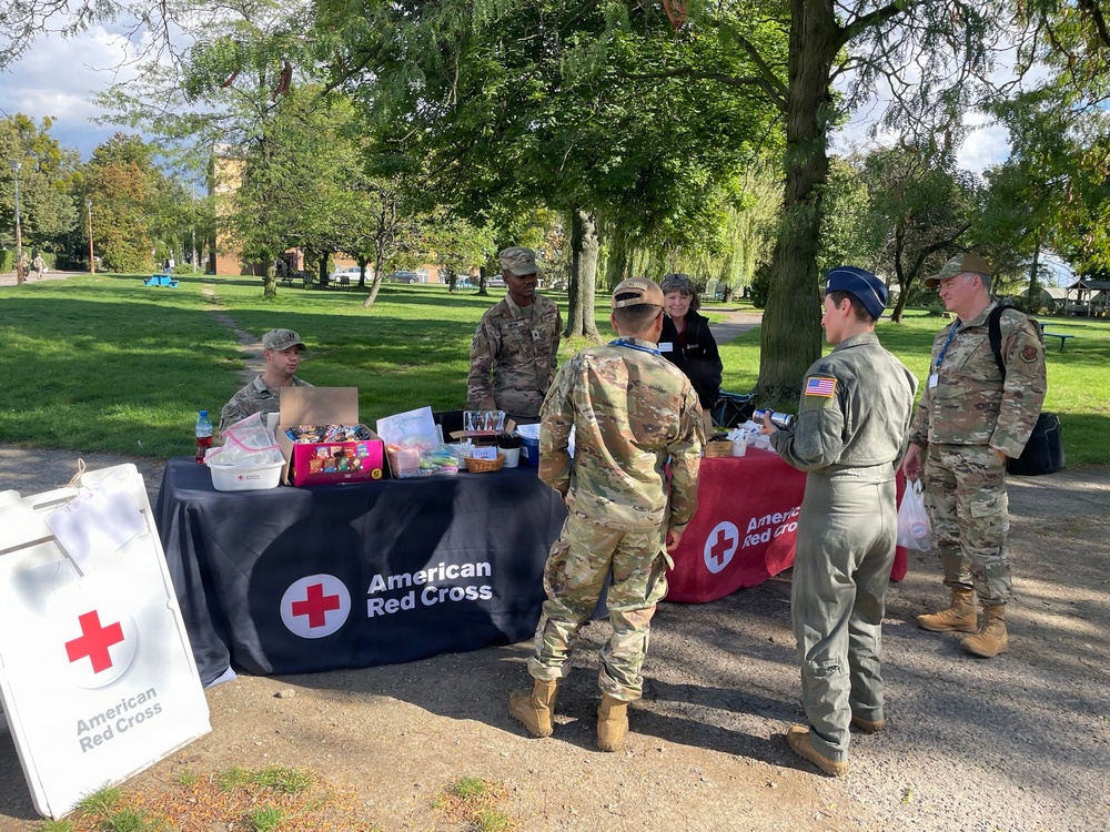Vietnam-Era Donut Dolly Dorner Carmichael Continues Service with Red Cross in Powidz