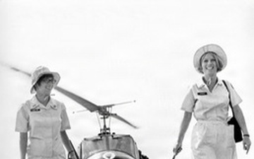 Vietnam-Era Donut Dolly Dorner Carmichael Continues Service with Red Cross in Powidz