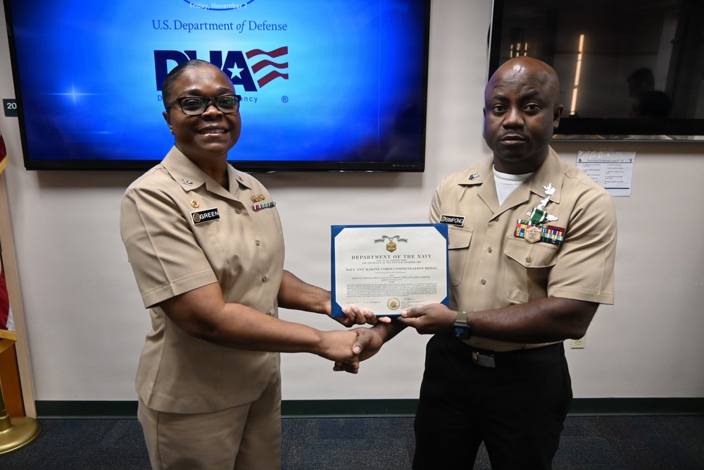 Navy Medicine Readiness and Training Command New England Conducts Nov. Awards Ceremony