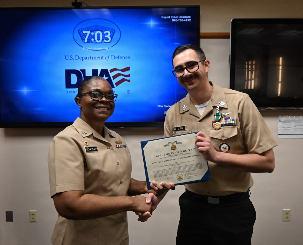 Navy Medicine Readiness and Training Command New England Conducts Nov. Awards Ceremony