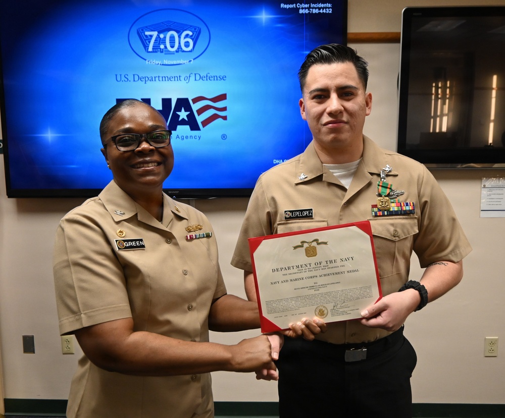 Navy Medicine Readiness and Training Command New England Conducts Nov. Awards Ceremony
