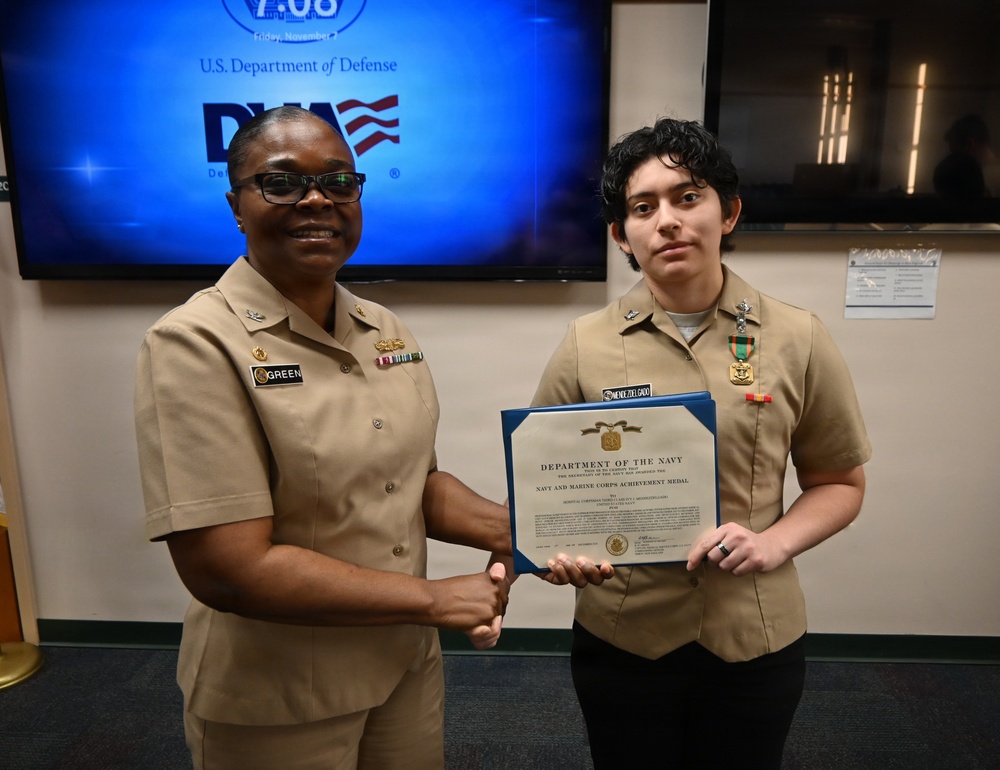 Navy Medicine Readiness and Training Command New England Conducts Nov. Awards Ceremony