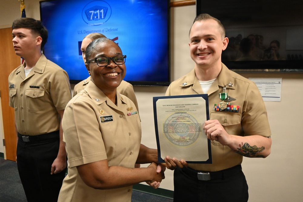 Navy Medicine Readiness and Training Command New England Conducts Nov. Awards Ceremony