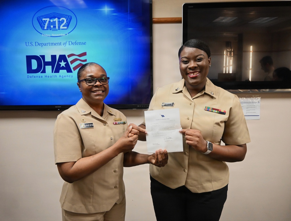 Navy Medicine Readiness and Training Command New England Conducts Nov. Awards Ceremony