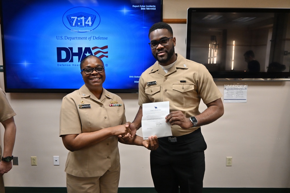 Navy Medicine Readiness and Training Command New England Conducts Nov. Awards Ceremony