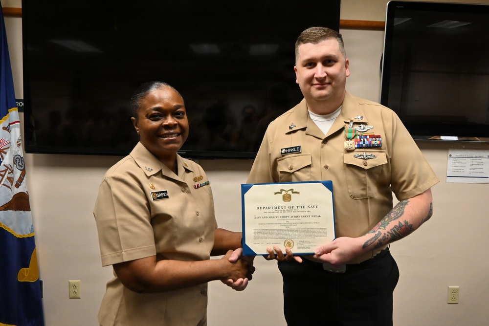 Navy Medicine Readiness and Training Command New England Conducts December Awards Ceremony