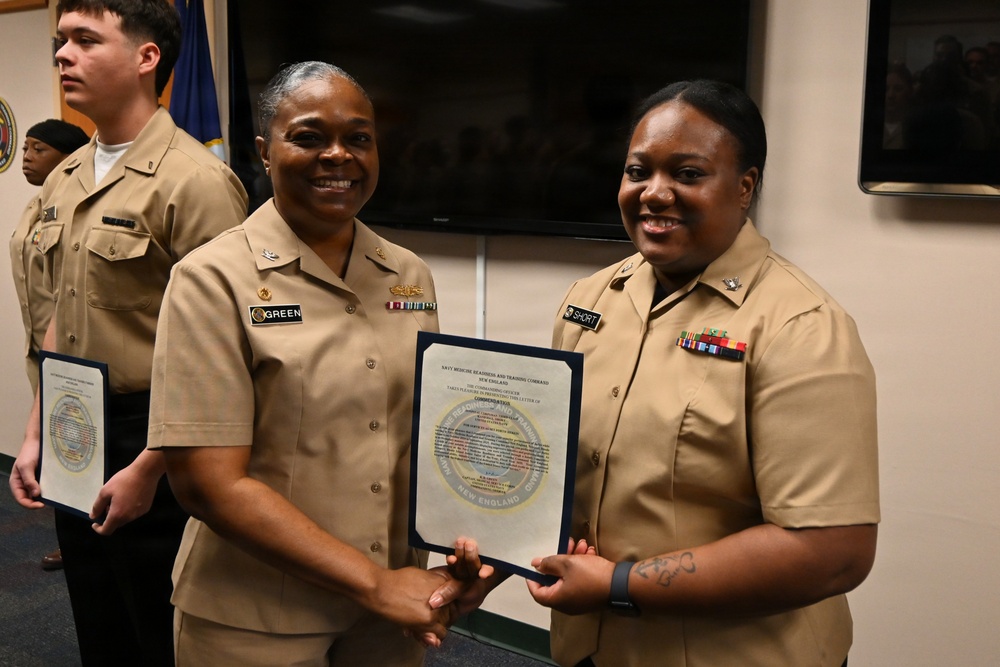 Navy Medicine Readiness and Training Command New England Conducts December Awards Ceremony
