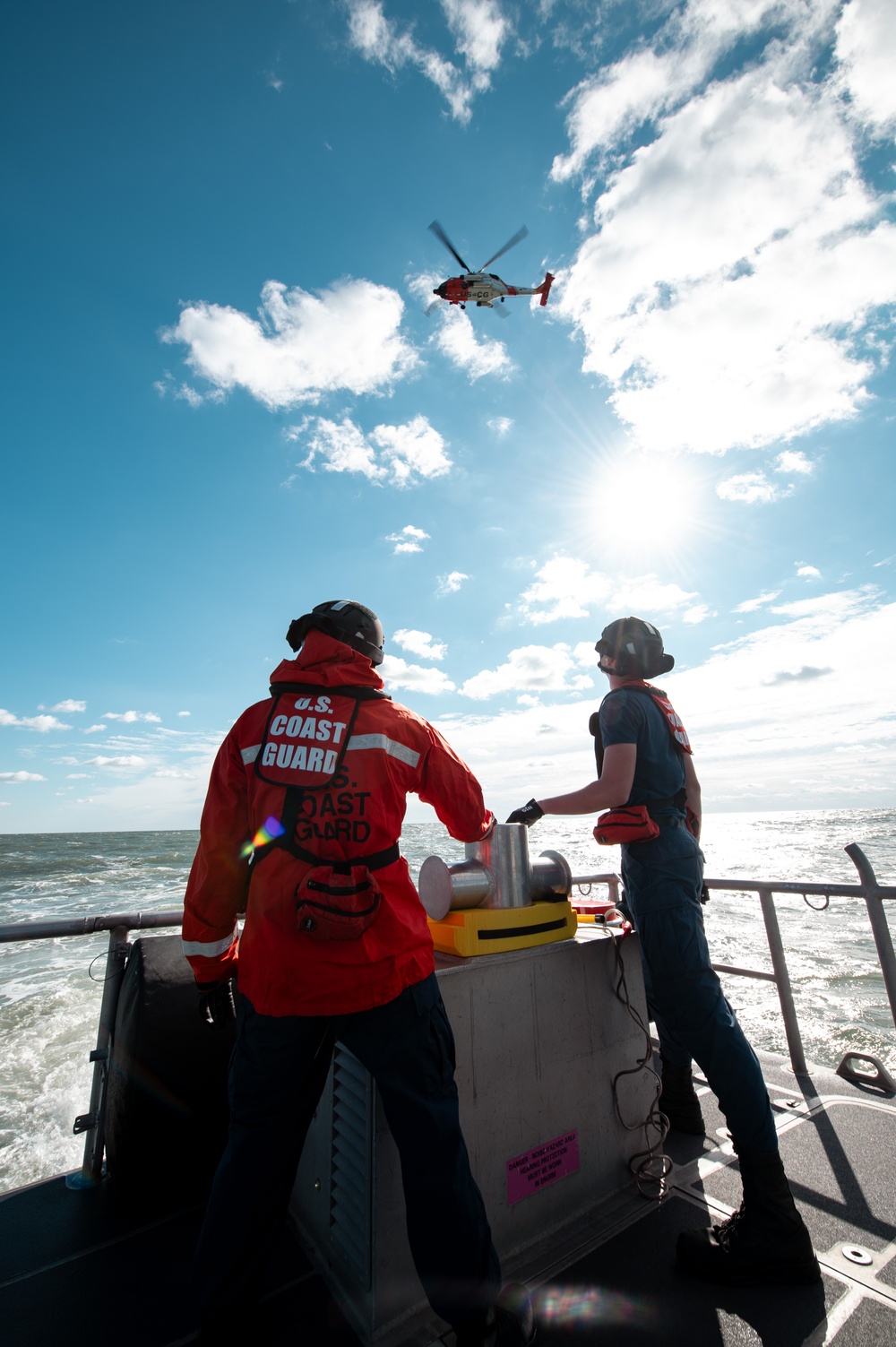 Coast Guard Station Chincoteague conducts Helicopter Training
