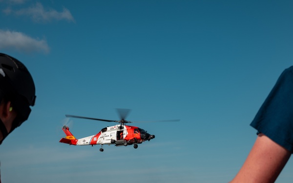 Coast Guard Station Chincoteague conducts Helicopter Training