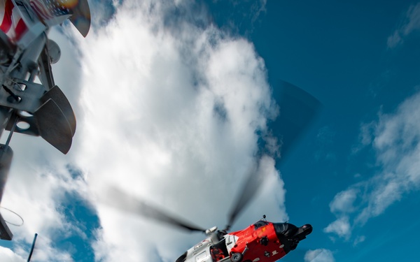 Coast Guard Station Chincoteague conducts Helicopter Training