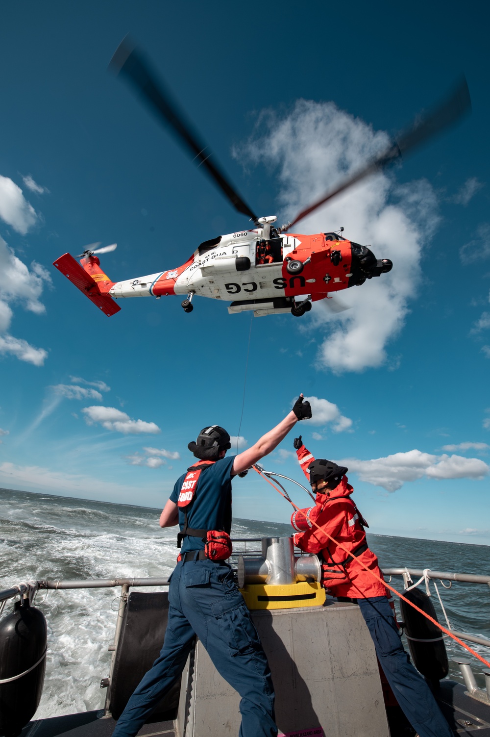 Coast Guard Station Chincoteague conducts Helicopter Training