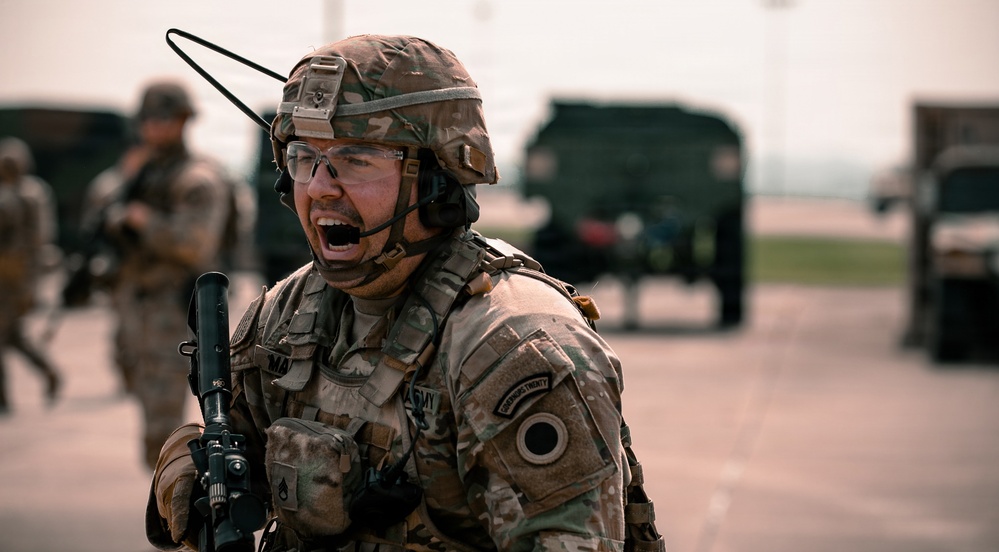 1-148th Infantry Regiment participates in Relentless Valor 25 joint training exercise