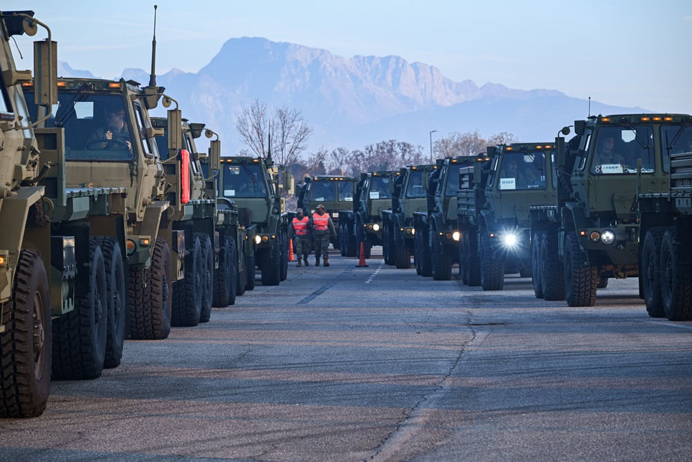 606th ACS Conducts 80th Anniversary Galley Crawl