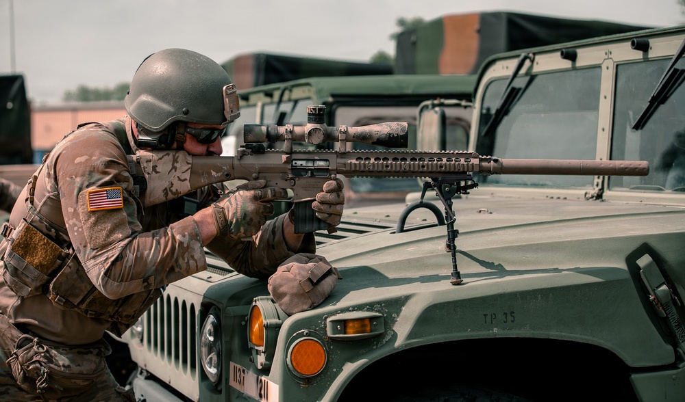 1-148th Infantry Regiment participates in Relentless Valor 25 joint training exercise