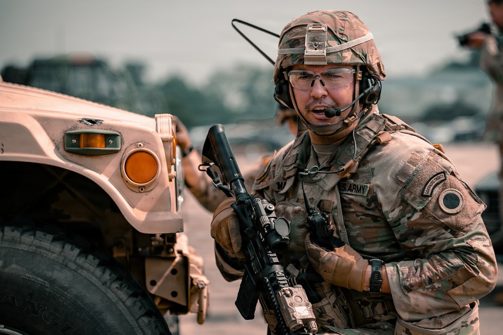 1-148th Infantry Regiment participates in Relentless Valor 25 joint training exercise