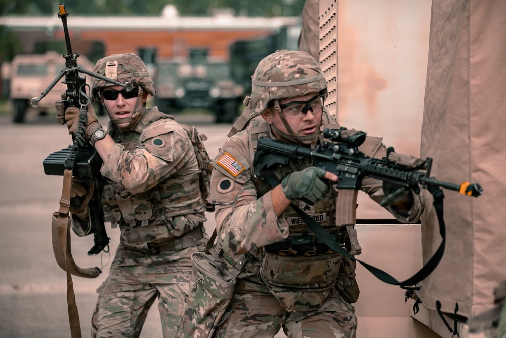 1-148th Infantry Regiment participates in Relentless Valor 25 joint training exercise