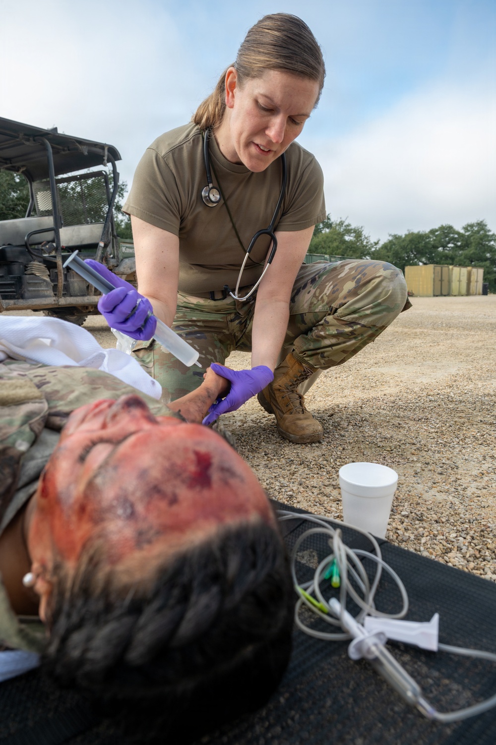 Rehearsal of Concept for new medical Role 1 framework