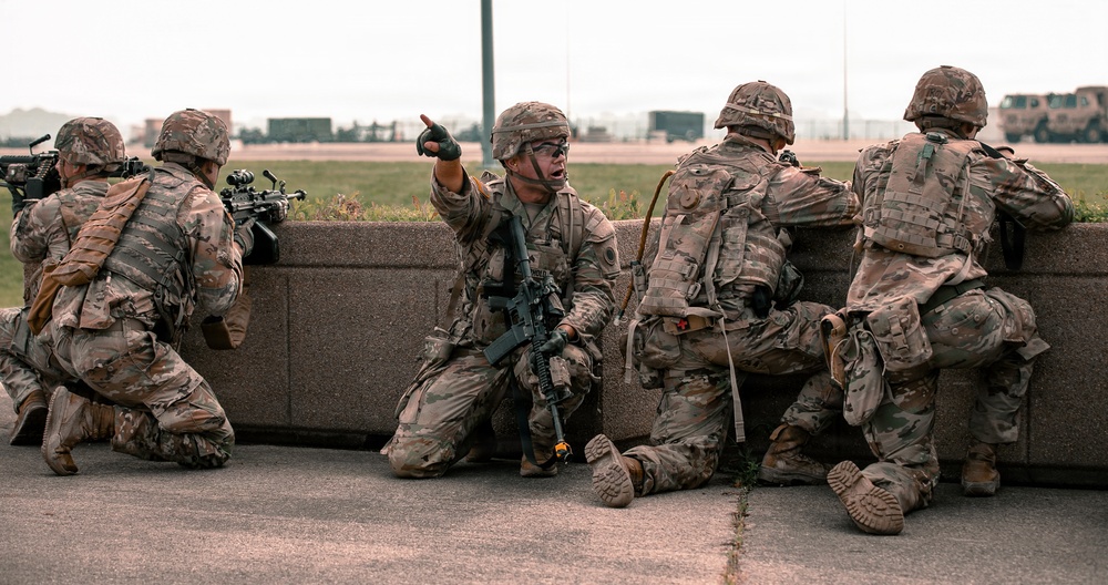 1-148th Infantry Regiment participates in Relentless Valor 25 joint training exercise