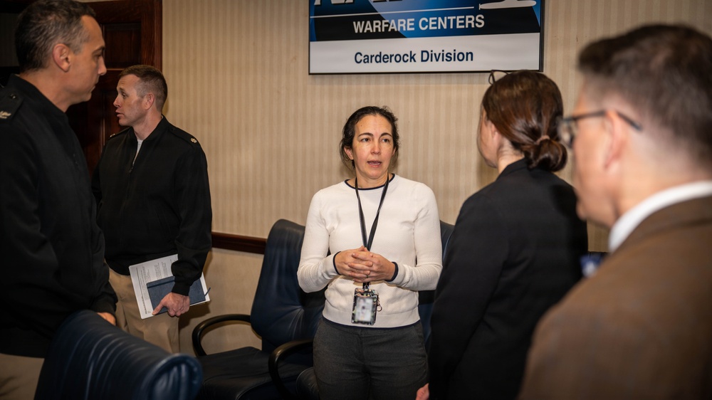 Mr. Chris Grisafe (DASN Energy) visits Carderock