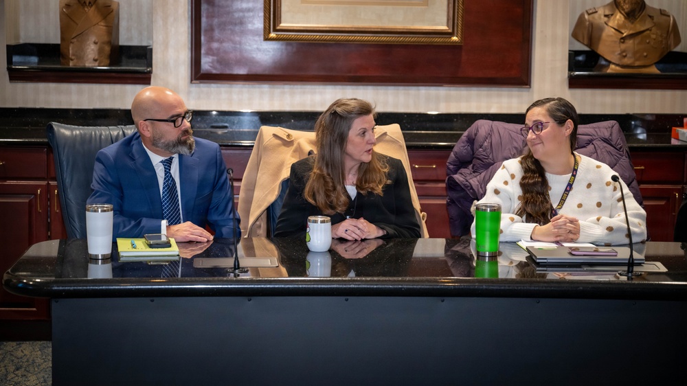 Mr. Chris Grisafe (DASN Energy) visits Carderock