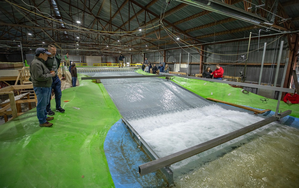 Comprehensive scale model guides mega dam safety project for spillway improvements