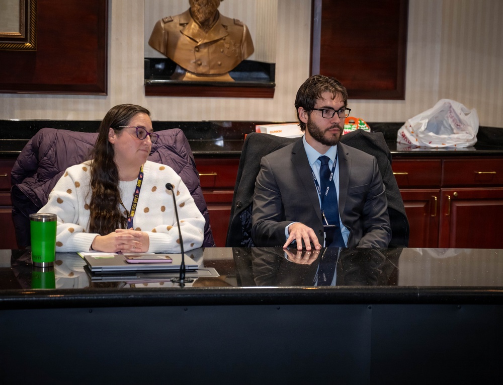 Mr. Chris Grisafe (DASN Energy) visits Carderock