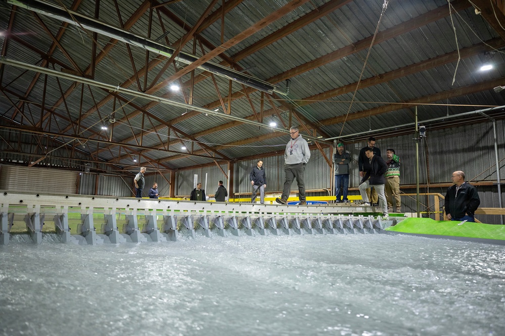 Comprehensive scale model guides mega dam safety project for spillway improvements