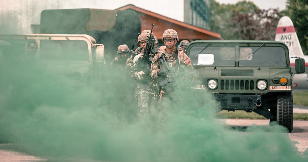 1-148th Infantry Regiment participates in Relentless Valor 25 joint training exercise