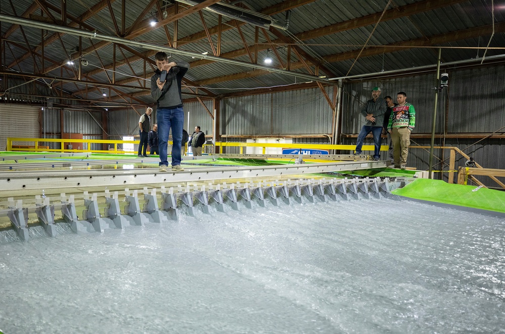 Comprehensive scale model guides mega dam safety project for spillway improvements