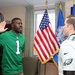 Philadelphia-born Soldier, lifelong Eagles fan reenlists on his birthday ahead of NFL playoffs showdown