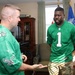 Philadelphia-born Soldier, lifelong Eagles fan reenlists on his birthday ahead of NFL playoffs showdown