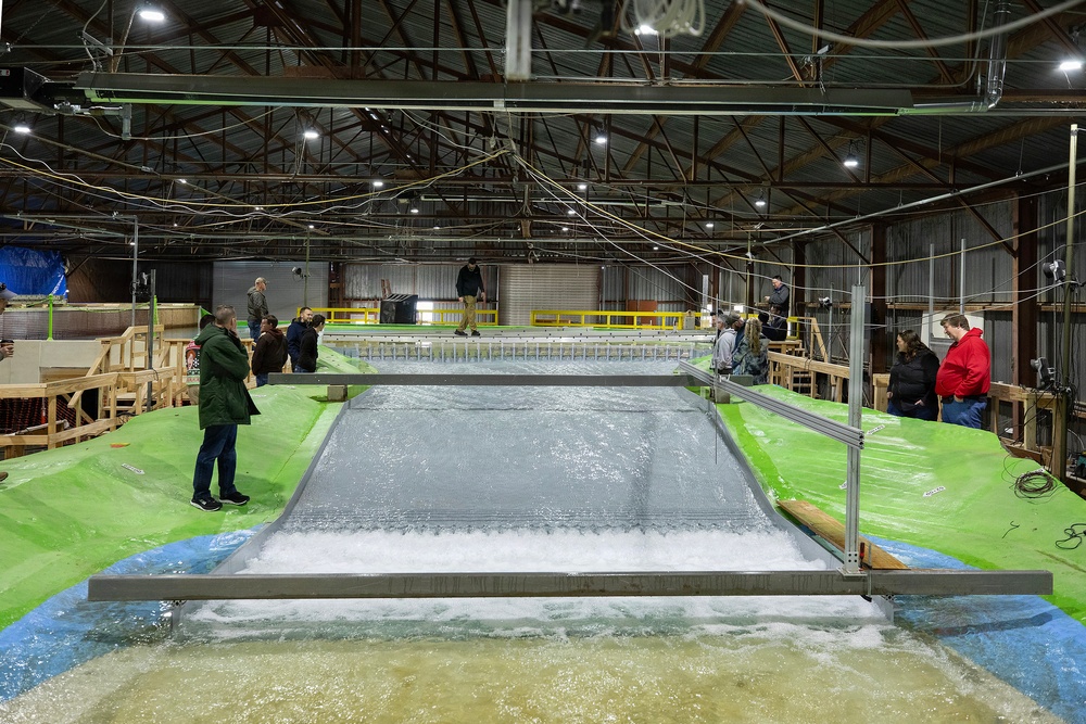 Comprehensive scale model guides mega dam safety project for spillway improvements