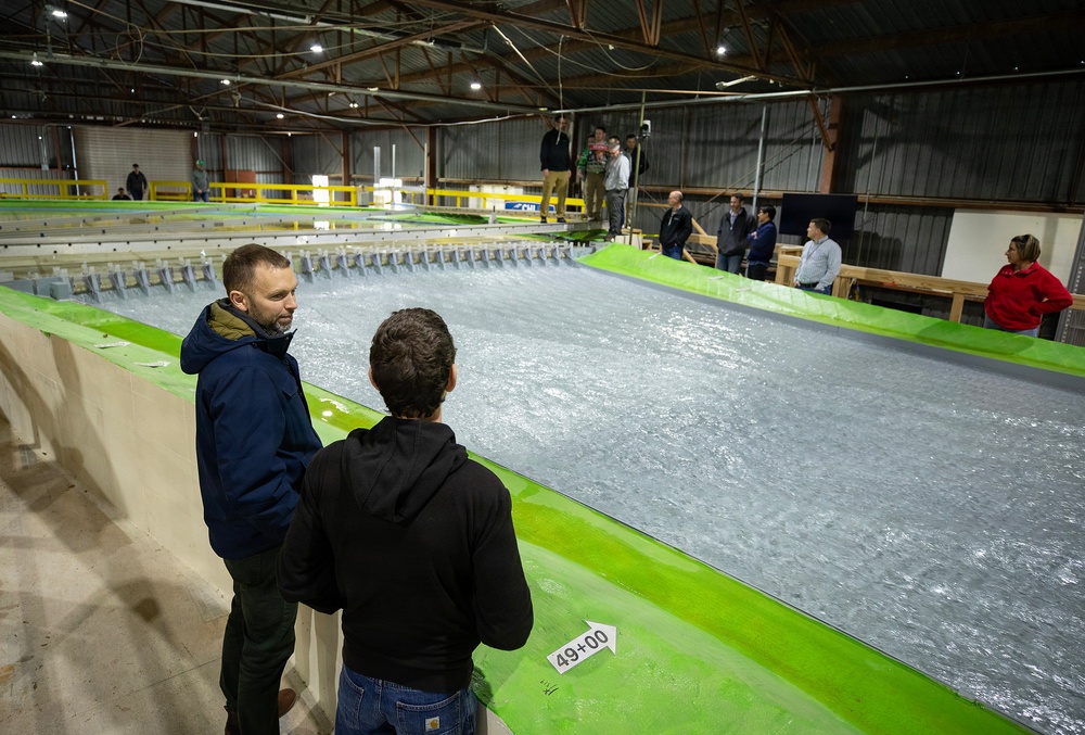 Comprehensive scale model guides mega dam safety project for spillway improvements