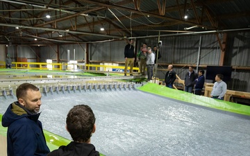 Comprehensive scale model guides mega dam safety project for spillway improvements