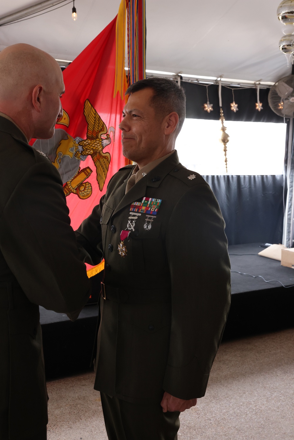 LtCol Daniel Sanchez Jr. Retirement Ceremony