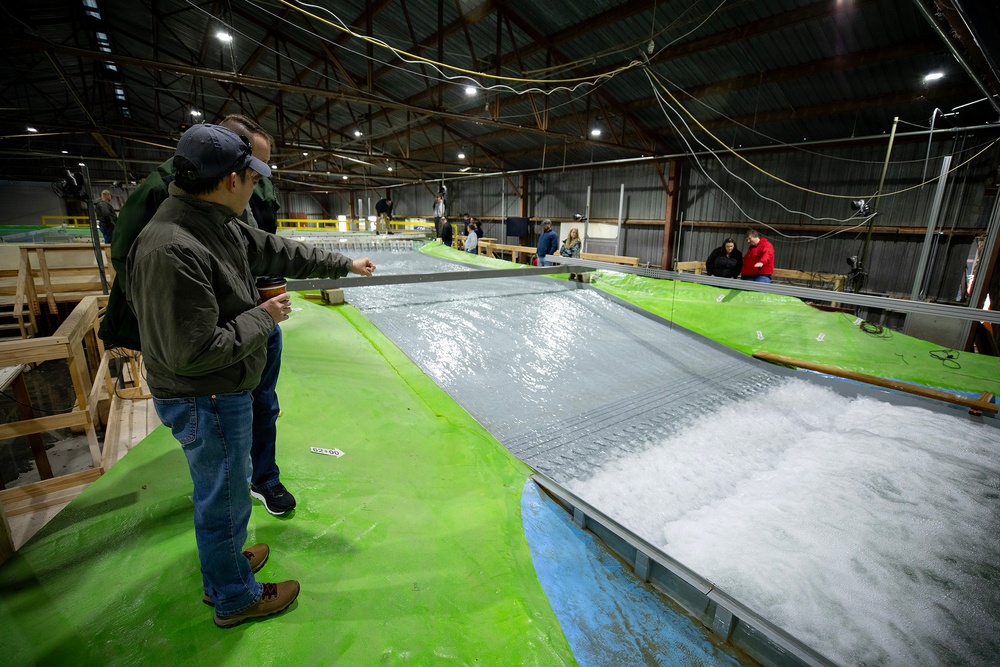 Comprehensive scale model guides mega dam safety project for spillway improvements