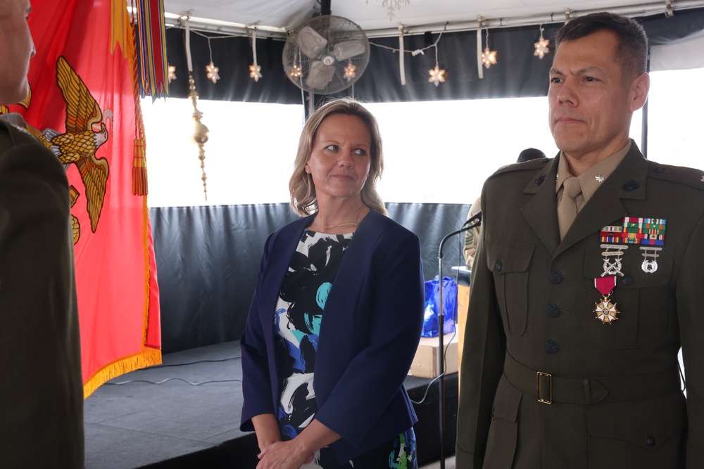 LtCol Daniel Sanchez Jr. Retirement Ceremony