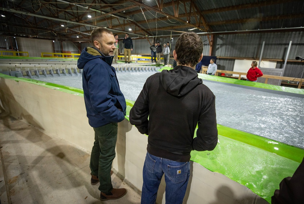 Comprehensive scale model guides mega dam safety project for spillway improvements