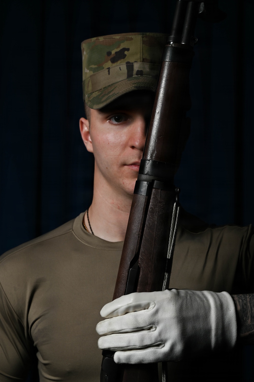 U.S. Air Force Honor Guard Drill Team Practice