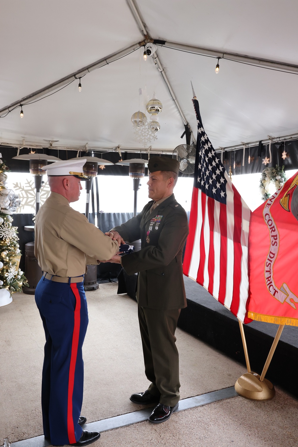 LtCol Daniel Sanchez Jr. Retirement Ceremony