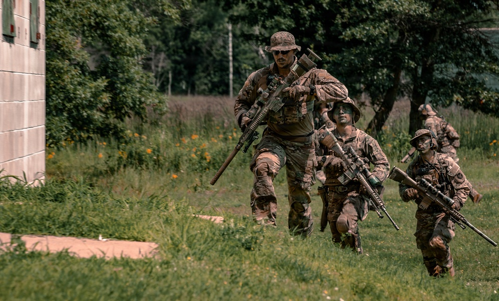 1-145th Armored Regiment trains for urban combat operations