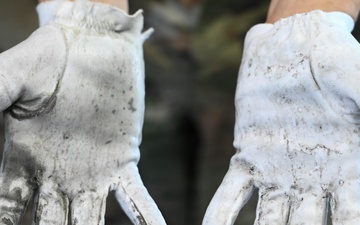 U.S. Air Force Honor Guard Drill Team Practice