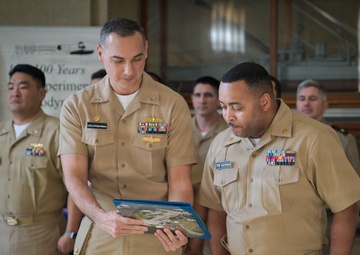 Chief Yeoman Delcon Ferguson Receives Navy and Marine Corps Commendation Medal