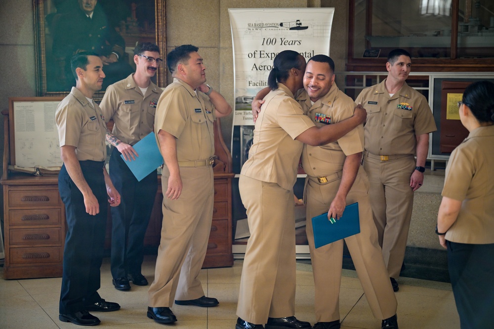 Chief Yeoman Delcon Ferguson Receives Navy and Marine Corps Commendation Medal