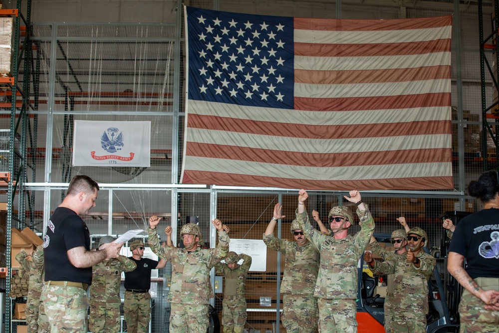 412th Civil Affairs Battalion conducts airborne operations