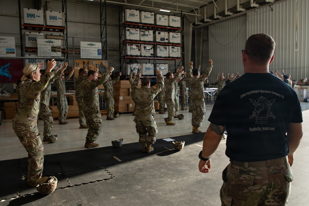 412th Civil Affairs Battalion conducts airborne operations