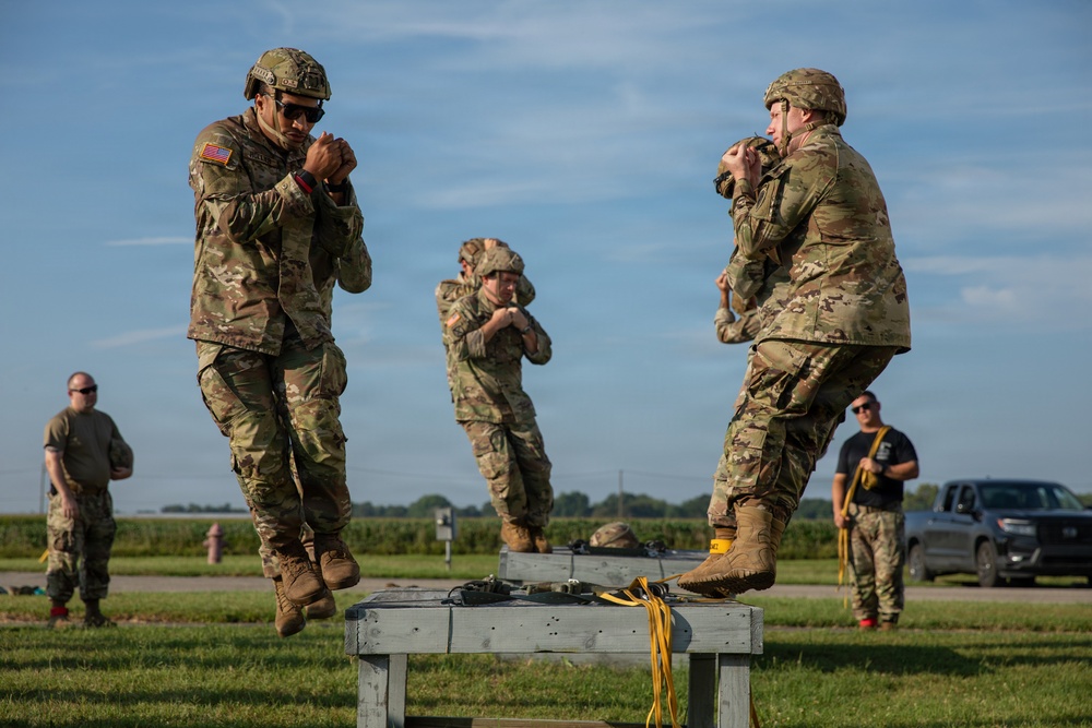 412th Civil Affairs Battalion conducts airborne operations