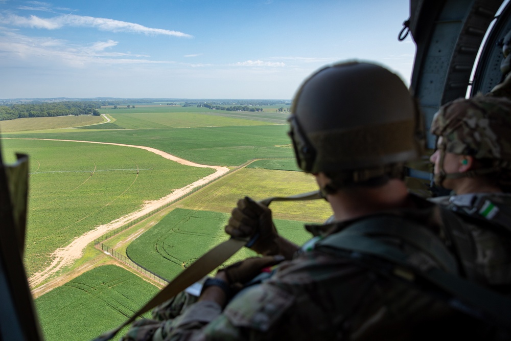 412th Civil Affairs Battalion conducts airborne operations